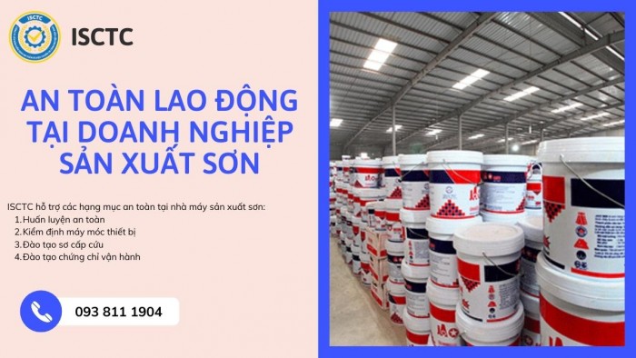 AN TOÀN LAO ĐỘNG TẠI DOANH NGHIỆP SẢN XUẤT SƠN