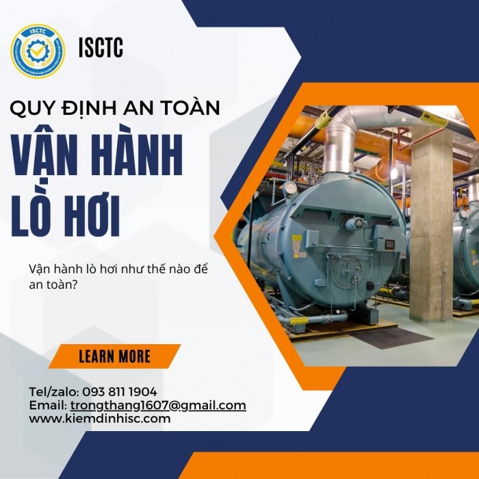 QUY ĐỊNH AN TOÀN VẬN HÀNH LÒ HƠI